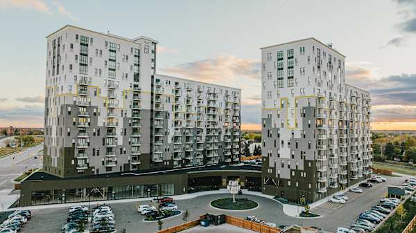 The Halo Apartments property